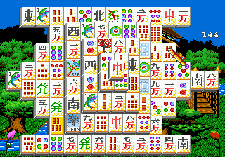 Shanghai II Dragon's Eye screenshot 4 for Sega Genesis